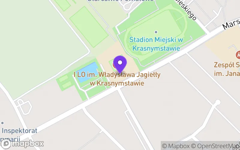 Lokalizacja: I Liceum Ogólnokształcące Im.władysława Jagiełły w Krasnymstawie