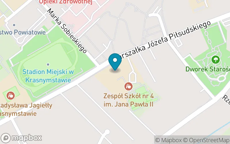 Lokalizacja: Publiczna Szkoła Podstawowa nr 4 im. Jana Pawła II w Krasnymstawie