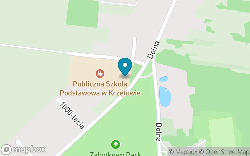 Lokalizacja: Publiczna Szkoła Podstawowa im. Jarosława Dąbrowskiego w Krzętowie