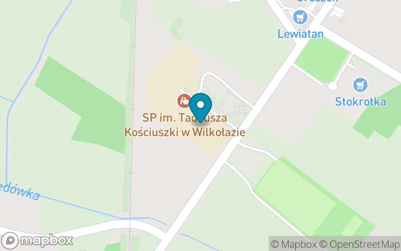 Lokalizacja: Szkoła Podstawowa im. Tadeusza Kościuszki w Wilkołazie