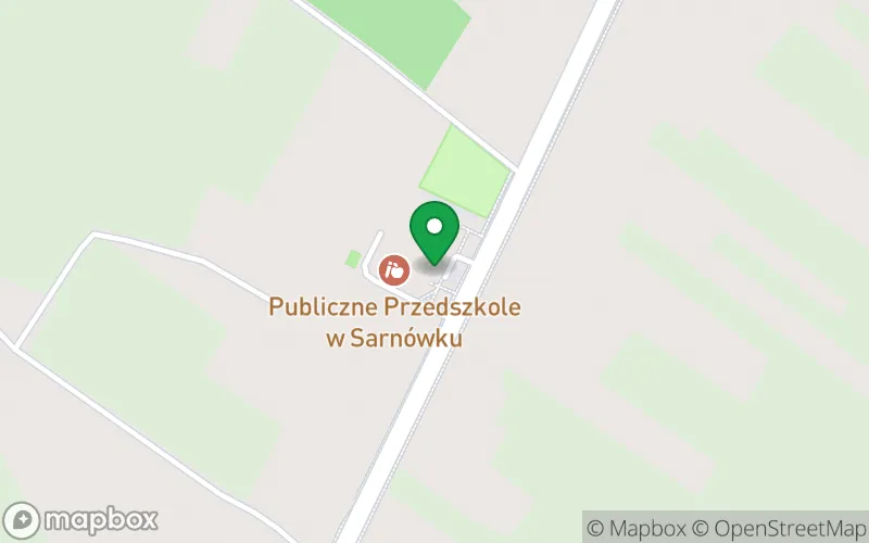 Lokalizacja: Publiczne Przedszkole w Sarnówku