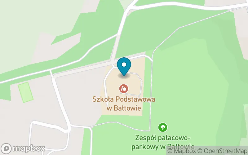 Lokalizacja: Szkoła Podstawowa w Bałtowie