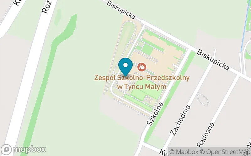 Lokalizacja: Szkoła Podstawowa im. Tadeusza Mazowieckiego w Tyńcu Małym