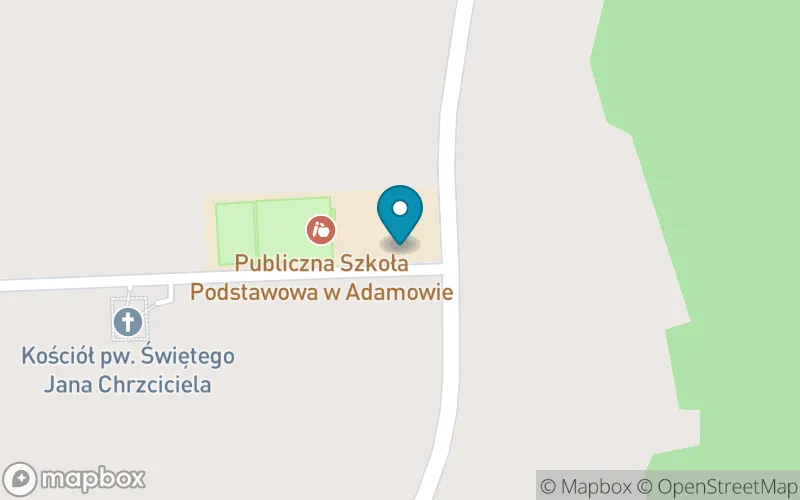 Lokalizacja: Publiczna Szkoła Podstawowa im. Kornela Makuszyńskiego w Adamowie