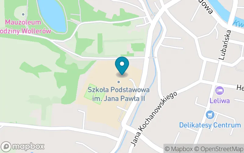 Lokalizacja: Szkoła Podstawowa im. Jana Pawła II w Smolniku