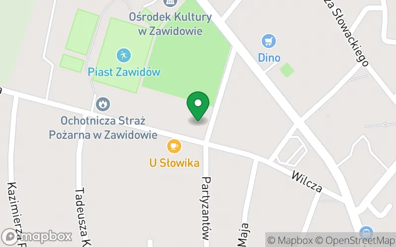 Lokalizacja: Przedszkole Publiczna w Zawidowie