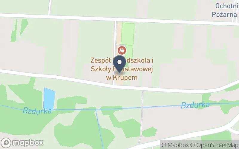 Lokalizacja: Zespół Przedszkola i Szkoły Podstawowej w Krupem