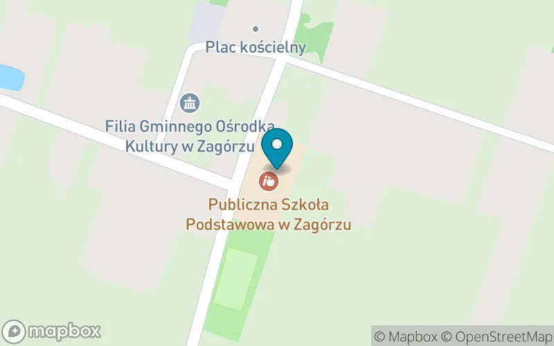 Lokalizacja: Publiczna Szkoła Podstawowa w Zagórzu