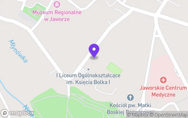 Lokalizacja: I Liceum Ogólnokształcące Imienia Księcia Bolka i w Jaworze