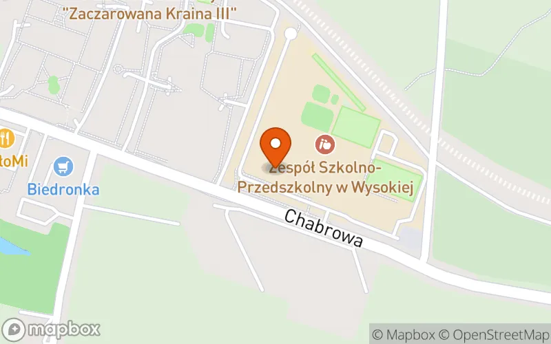 Lokalizacja: Żłobek Gminny w Wysokiej