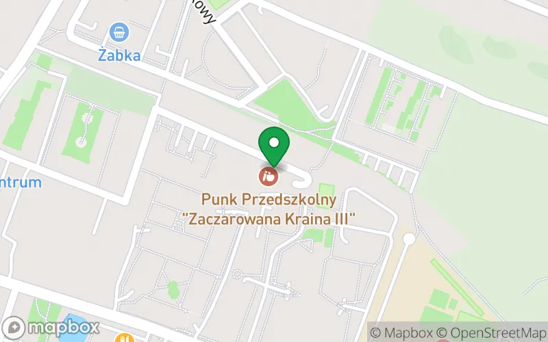 Lokalizacja: Niepubliczne Przedszkole "Zaczarowana Kraina"