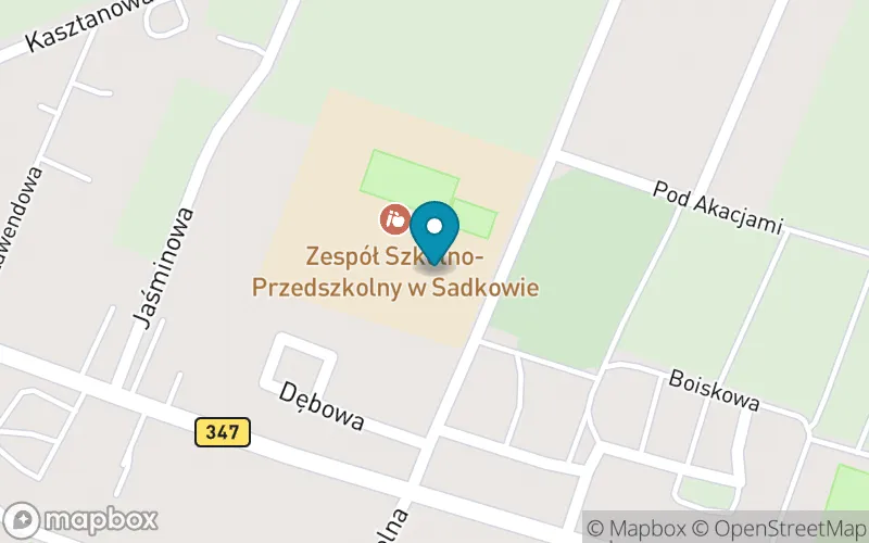 Lokalizacja: Szkoła Podstawowa w Sadkowie