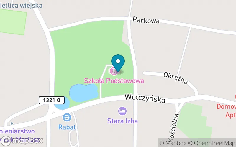 Lokalizacja: Szkoła Podstawowa w Skałągach