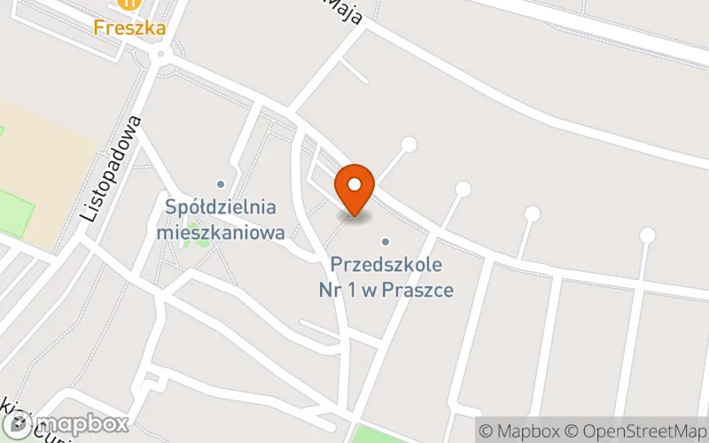 Lokalizacja: Oddział Publicznego Żłobka w Praszce
