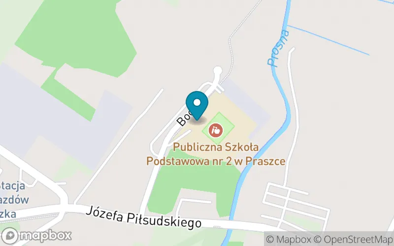 Lokalizacja: Szkoła Podstawowa nr 2 w Praszce