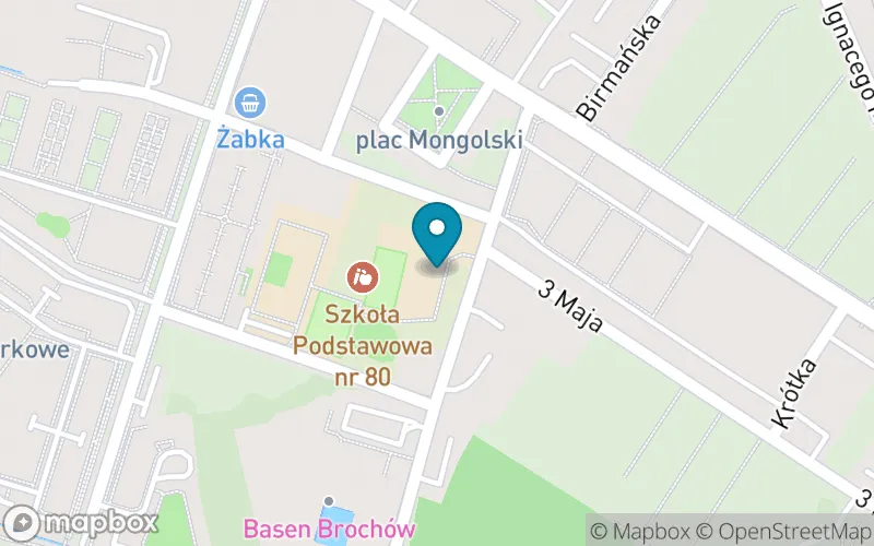Lokalizacja: Szkoła Podstawowa nr 80 im. Tysiąclecia Wrocławia