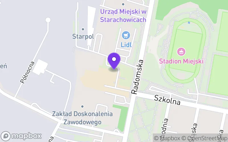 Lokalizacja: I Liceum Ogólnokształcące im. Tadeusza Kościuszki w Starachowicach