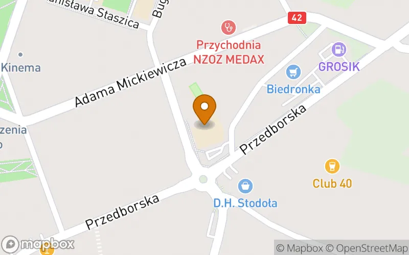 Lokalizacja: Szkoła Policealna nr 1 w Radomsku