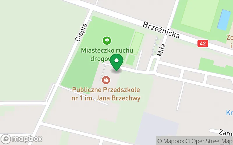 Lokalizacja: Publiczne Przedszkole nr 1 im. Jana Brzechwy w Radomsku
