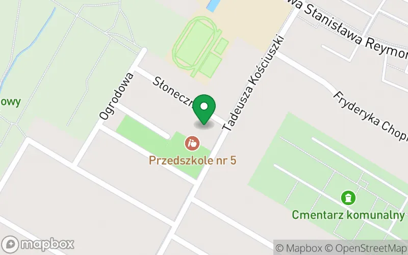 Lokalizacja: Przedszkole nr 5 w Namysłowie