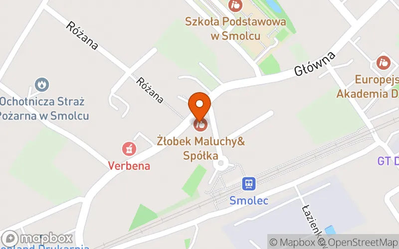 Lokalizacja: Żłobek Maluchy&Spółka oddział Smolec