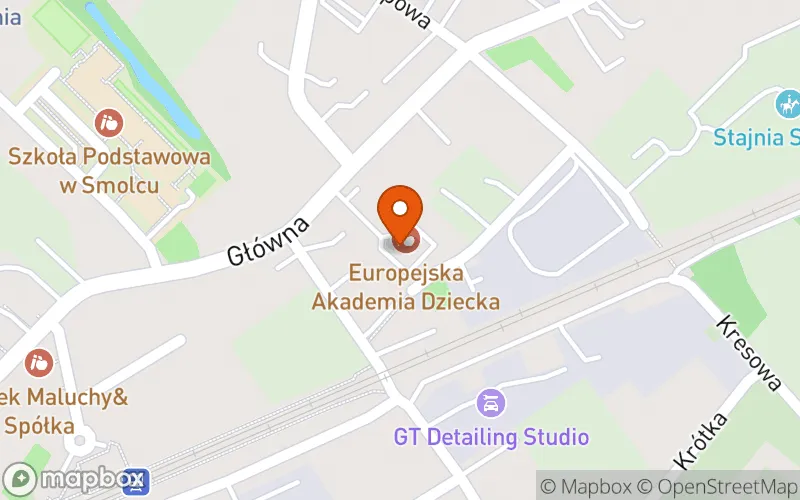 Lokalizacja: Niepubliczny Żłobek "Akademia Maluszka" w Smolcu