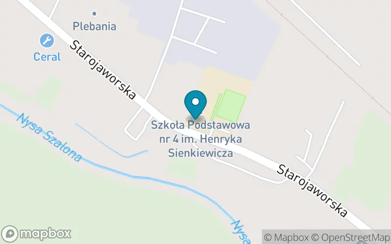 Lokalizacja: Szkoła Podstawowa nr 4 im. Henryka Sienkiewicza w Jaworze