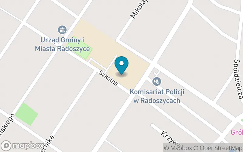 Lokalizacja: Szkoła Podstawowa im. Gen. Bryg. Antoniego Hedy - Szarego w Radoszycach