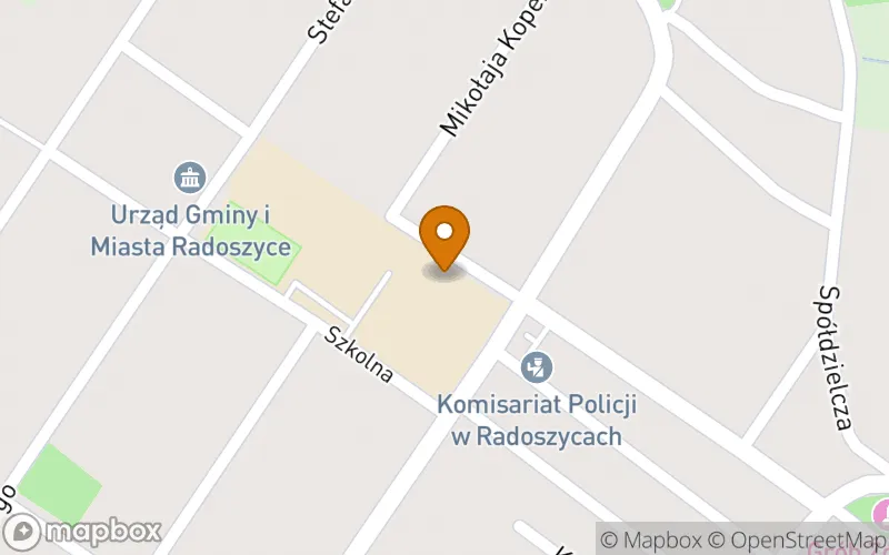 Lokalizacja: Szkoła Policealna w Radoszycach