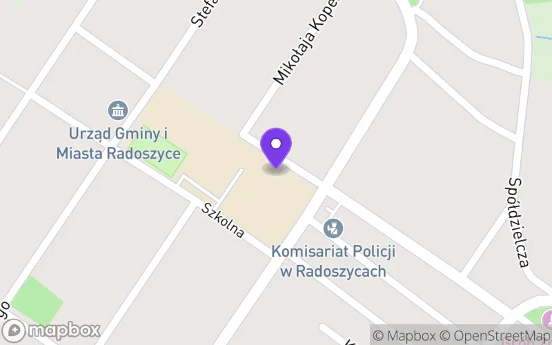 Lokalizacja: Liceum Ogólnokształcące dla Dorosłych w Radoszycach