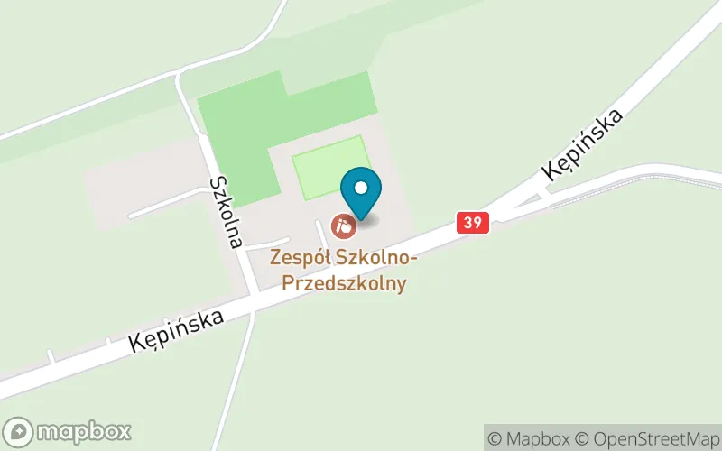 Lokalizacja: Szkoła Podstawowa im. Wojska Polskiego w Kamiennej