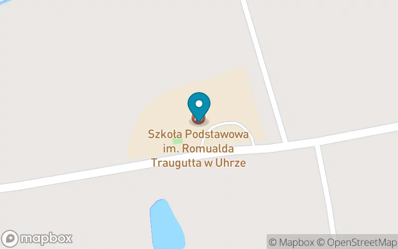 Lokalizacja: Szkoła Podstawowa w Uhrze Imienia Romualda Traugutta