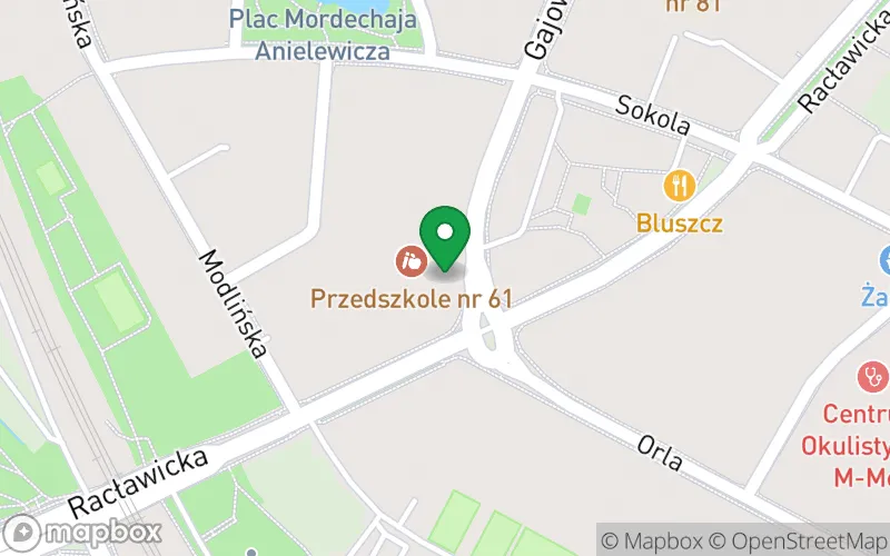 Lokalizacja: Przedszkole nr 61 Gajowickie Skrzaty