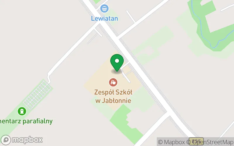 Lokalizacja: Przedszkole Publiczne w Jabłonnie