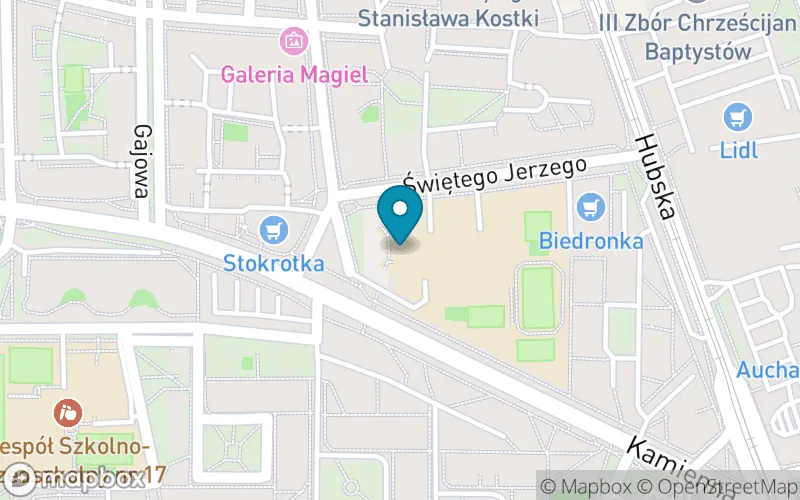 Lokalizacja: Szkoła Podstawowa nr 77 im. Tadeusza Różewicza