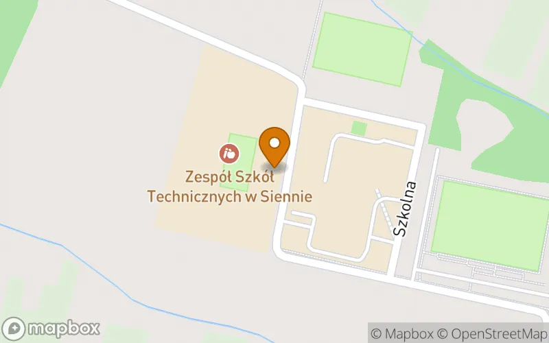 Lokalizacja: Szkoła Policealna im. Ks. Mjr Stanisława Domańskiego w Siennie