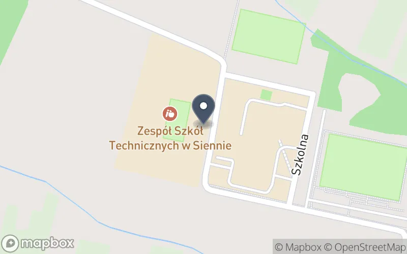 Lokalizacja: Zespół Szkół Technicznych w Siennie