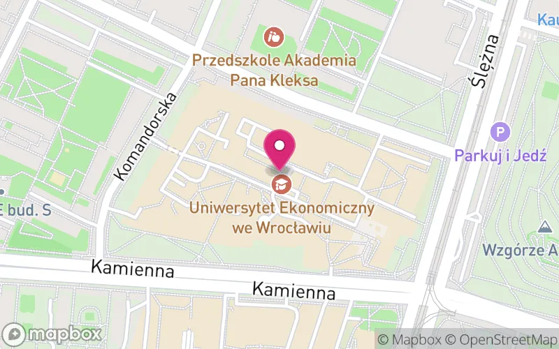 Lokalizacja: Uniwersytet Ekonomiczny we Wrocławiu
