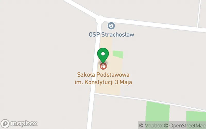 Lokalizacja: "Punkt Przedszkolny nr 2" przy Szkole Podstawowej im. Konstytucji 3 Maja w Strachosławiu