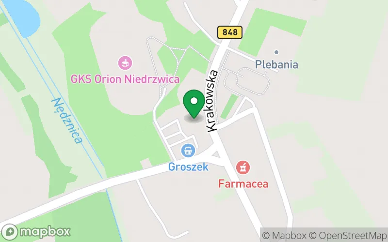 Lokalizacja: Przedszkole w Niedrzwicy Kościelnej