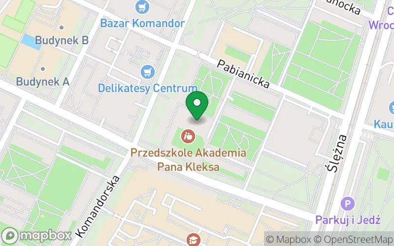 Lokalizacja: Publiczne Przedszkole "Akademia Pana Kleksa"