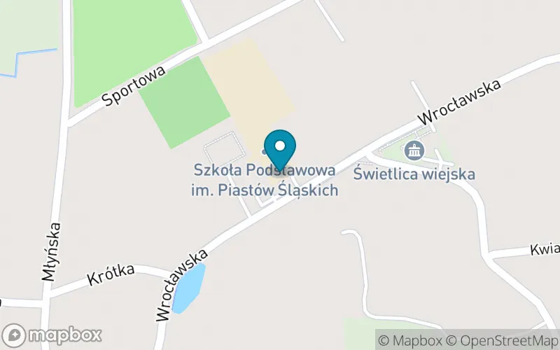 Lokalizacja: Szkoła Podstawowa im. Piastów Śląskich w Chrząstawie Wielkiej