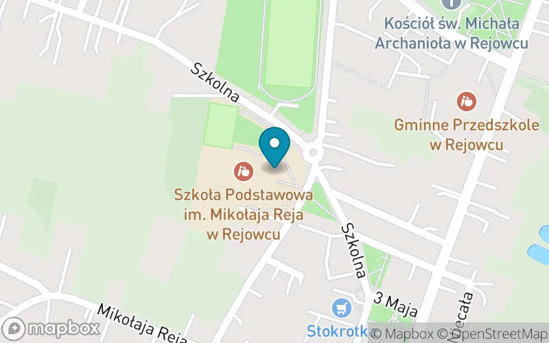 Lokalizacja: Szkoła Podstawowa im. Mikołaja Reja w Rejowcu