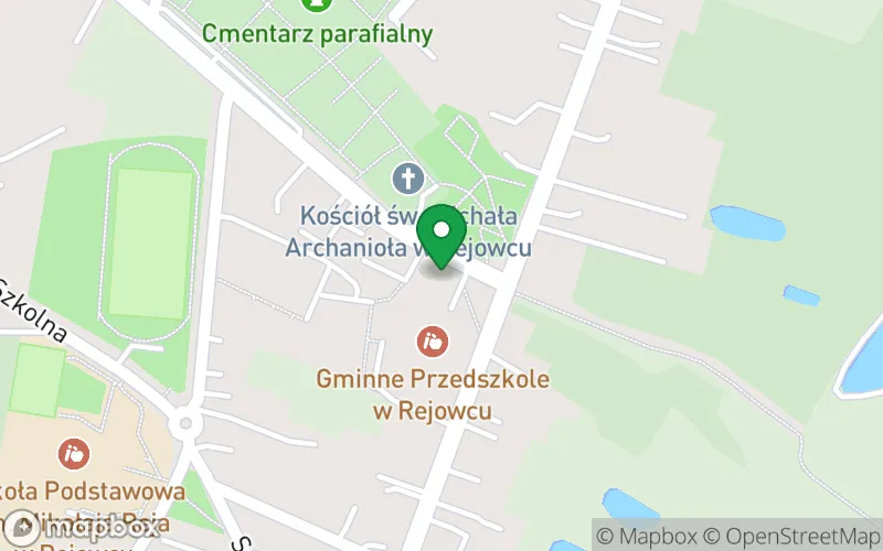 Lokalizacja: Gminne Przedszkole w Rejowcu