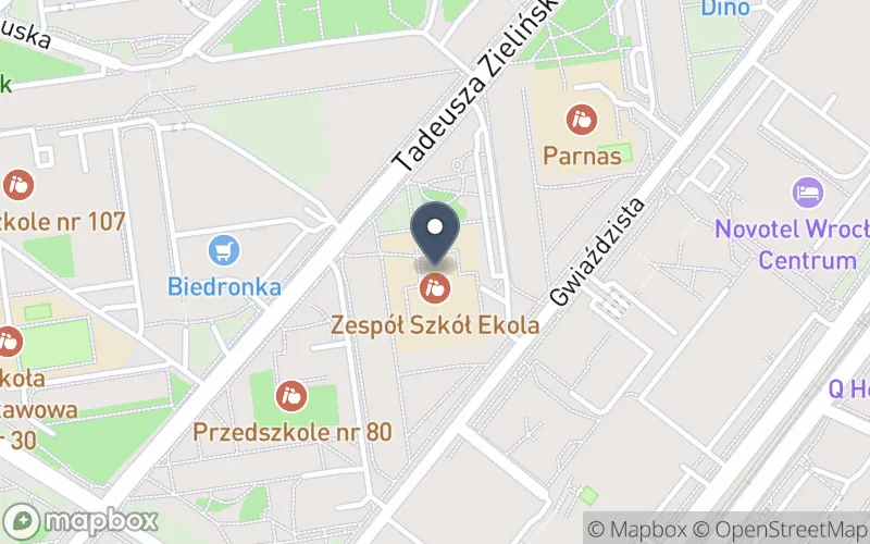 Lokalizacja: Zespół Szkół "Ekola" Fundacji Oświatowej "Ekola"