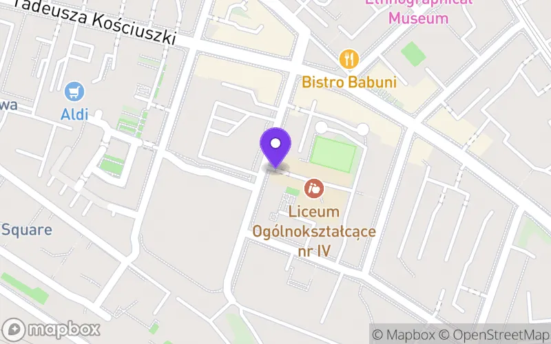Lokalizacja: Liceum Ogólnokształcące nr IV im. Stefana Żeromskiego