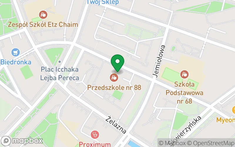 Lokalizacja: Przedszkole nr 88