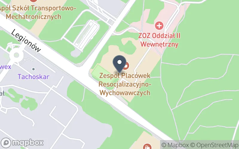 Lokalizacja: Zespół Placówek Resocjalizacyjno-Wychowawczych w Skarżysku-Kamiennej