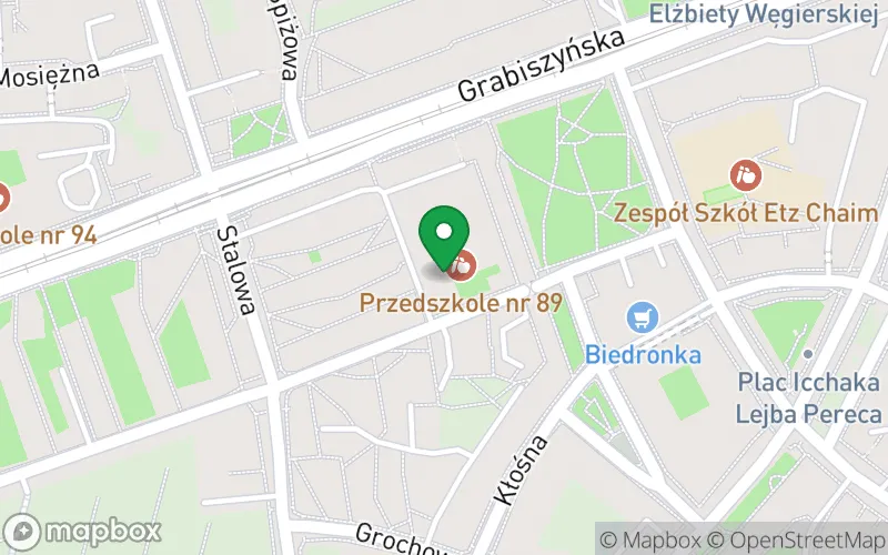 Lokalizacja: Przedszkole Integracyjne nr 89 im. Juliana Tuwima
