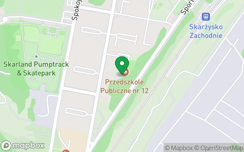 Lokalizacja: Przedszkole Publiczne nr 12 z Oddziałami Integracyjnymi w Skarżysku-Kamiennej